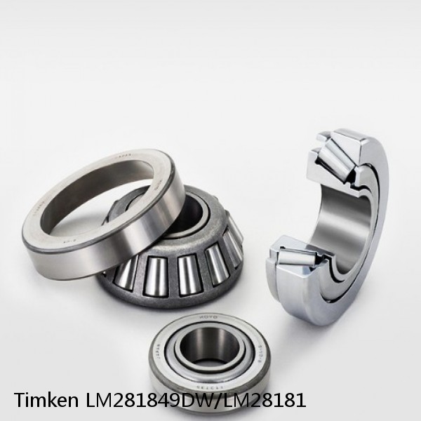 LM281849DW/LM28181 Timken Tapered Roller Bearing