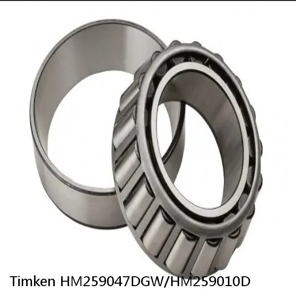 HM259047DGW/HM259010D Timken Tapered Roller Bearing