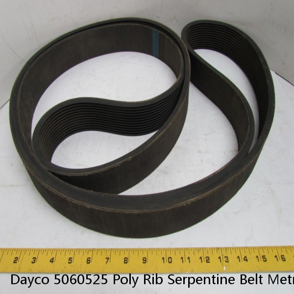 Dayco 5060525 Poly Rib Serpentine Belt Metric number 6PK1335 Quiet Design