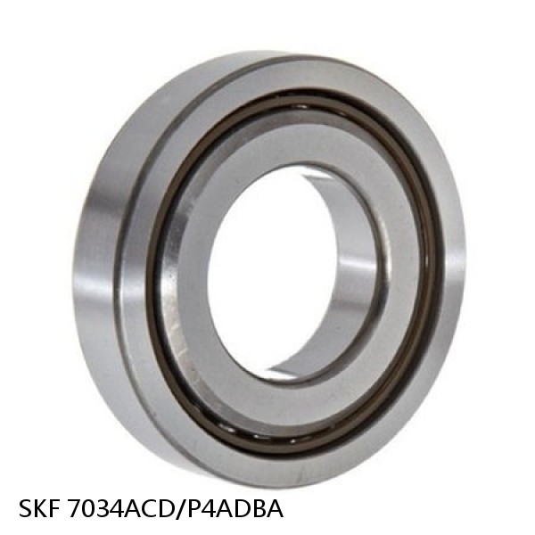 7034ACD/P4ADBA SKF Super Precision,Super Precision Bearings,Super Precision Angular Contact,7000 Series,25 Degree Contact Angle