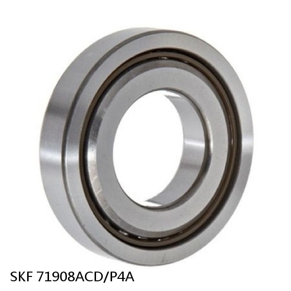 71908ACD/P4A SKF Super Precision,Super Precision Bearings,Super Precision Angular Contact,71900 Series,25 Degree Contact Angle