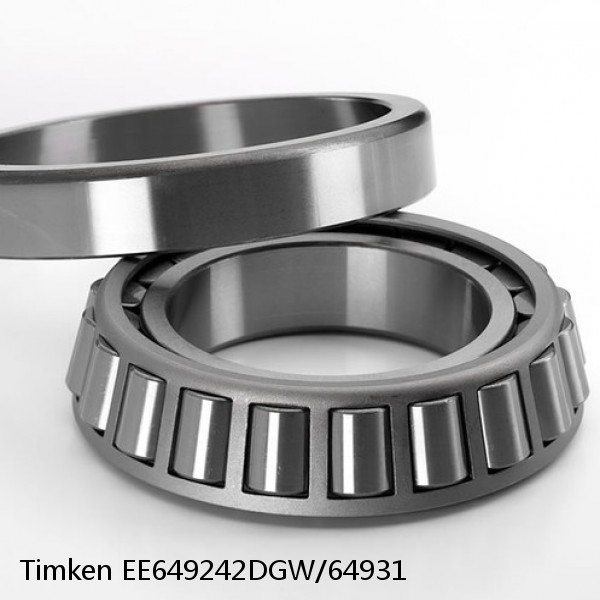 EE649242DGW/64931 Timken Tapered Roller Bearing