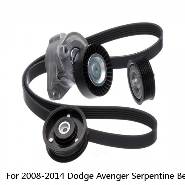 For 2008-2014 Dodge Avenger Serpentine Belt Drive Component Kit Gates 19528SR