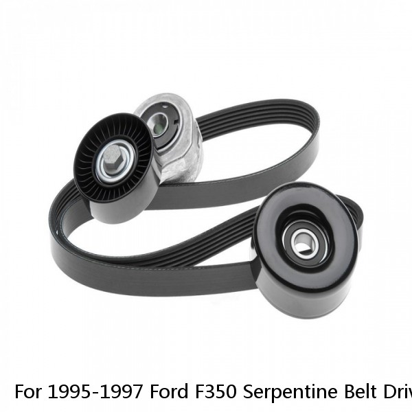 For 1995-1997 Ford F350 Serpentine Belt Drive Component Kit Gates 42768QY 1996