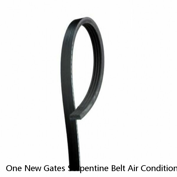 One New Gates Serpentine Belt Air Conditioning K040317SF for Subaru